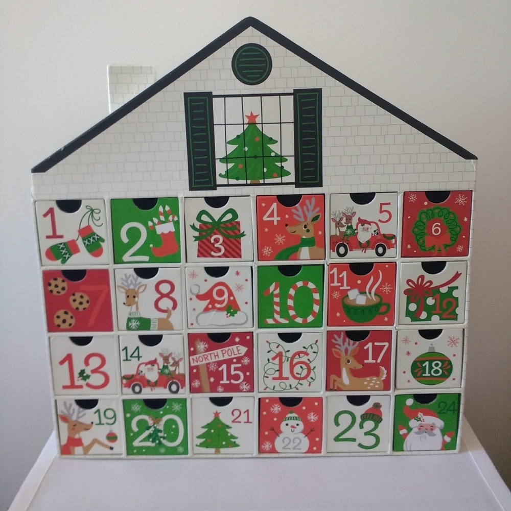 Christmas Advent Calendar House 24 Days